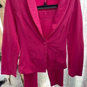 pink fashion nova suit